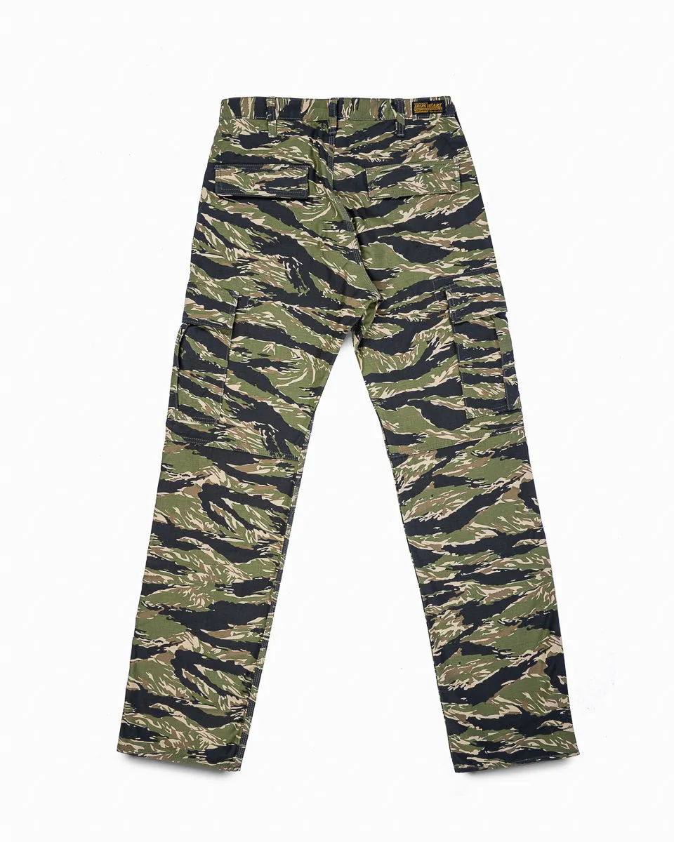 10oz Sateen Camouflage Cargo Pants - Tiger Stripe