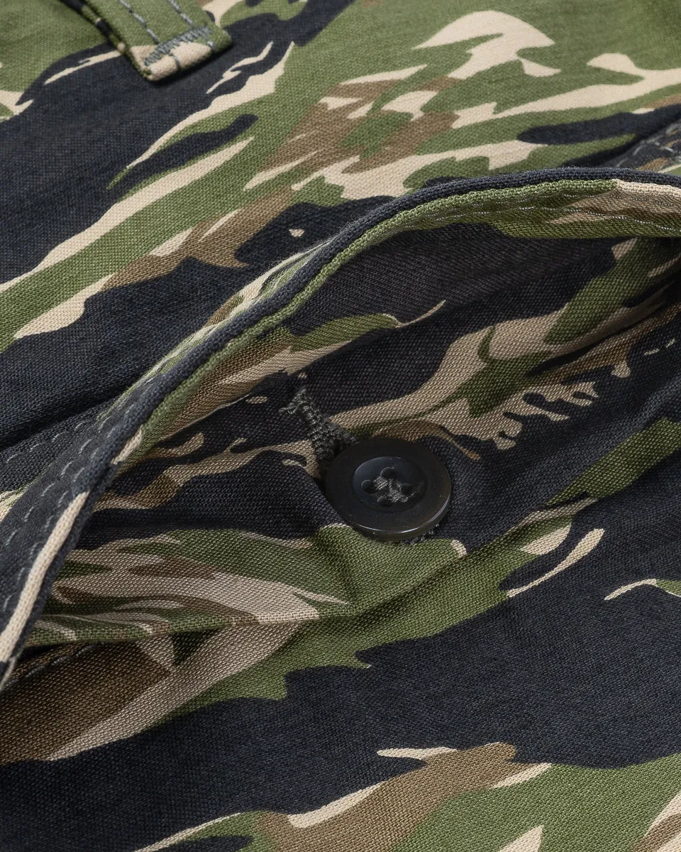 10oz Sateen Camouflage Cargo Pants - Tiger Stripe