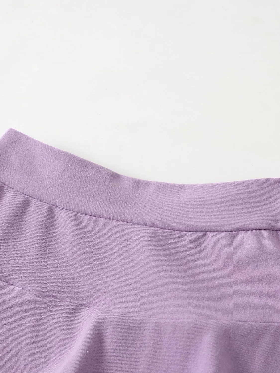 2 Pack Girls Skirts Elastic Flared Plain Tennis Skater Skirts with Built-in Shorts Kids Active Flowy Skorts