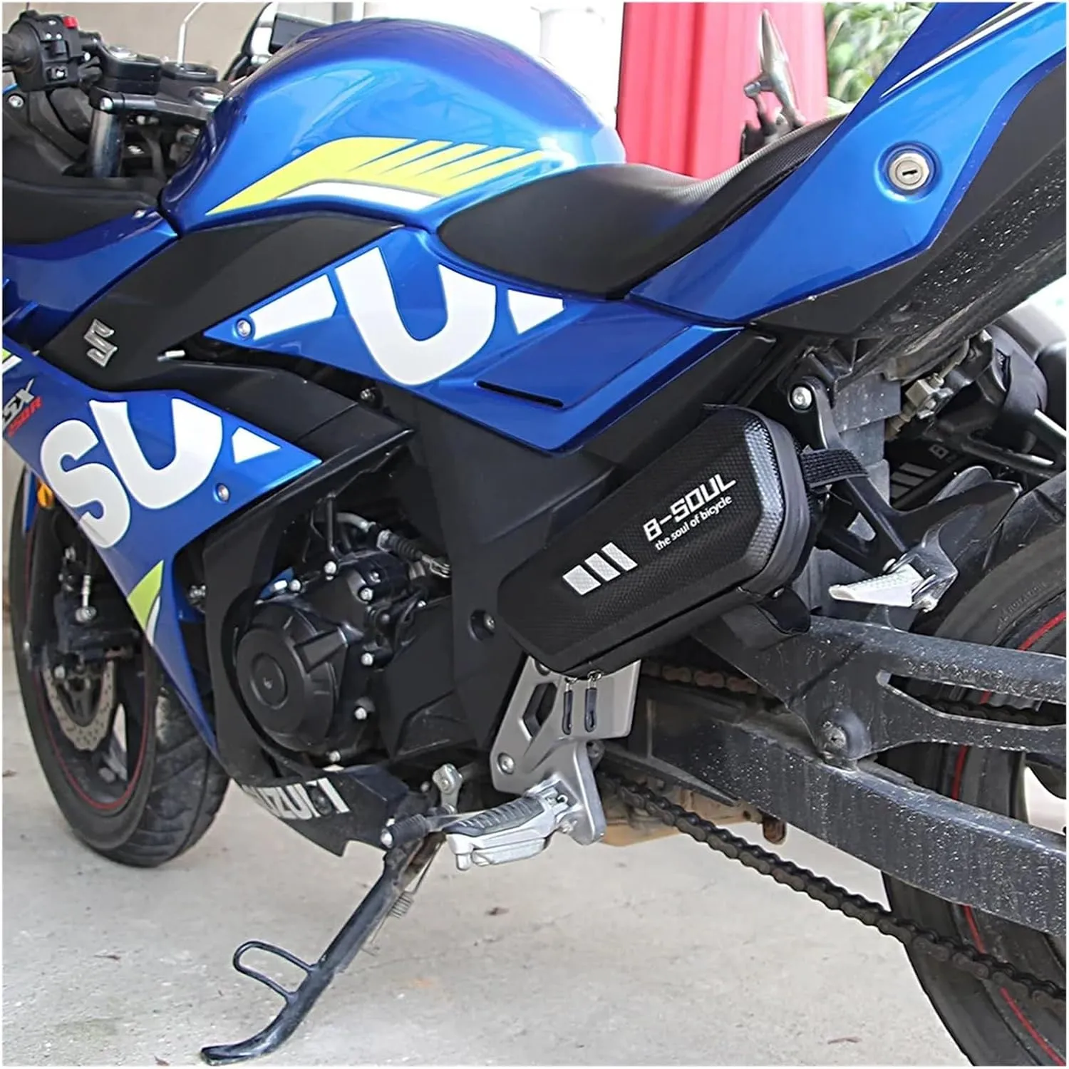2L Electric Bike Hanging Bag Motorcycle Side Bags EVA Moto Engine Pack Hard Shell Bags Mountain Bike Triangle Pouch