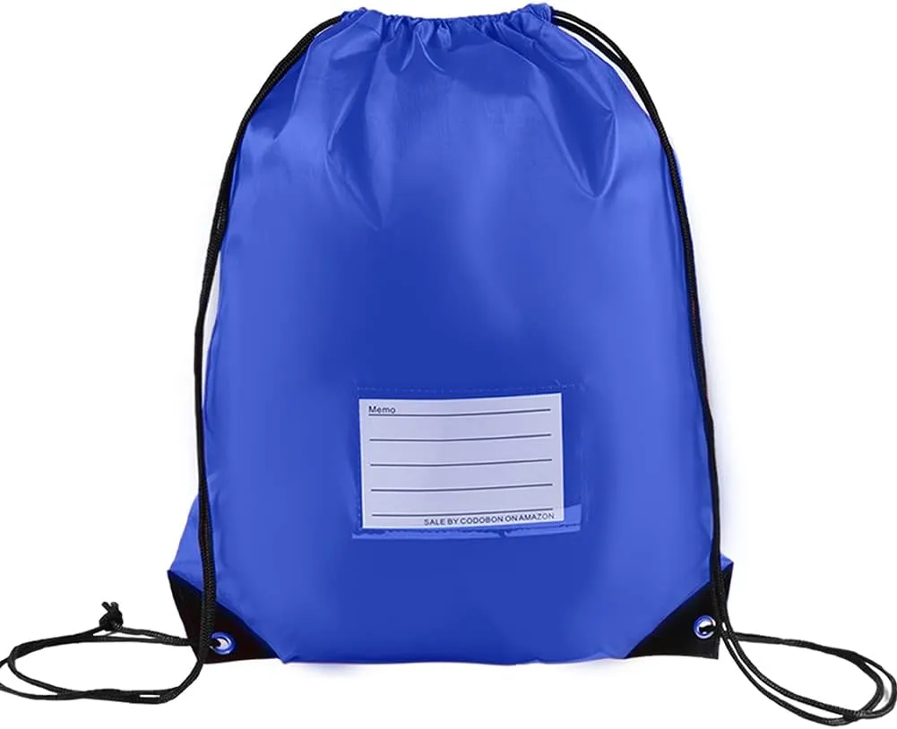 30 Pack Drawstring Bags,Bulk Draw String Backpack, DIY Gym Sports Cinch Bag Sackpack for Women Men, Blue