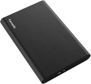 320GB Ultra Slim Portable External Hard Drive USB3.0 HDD Storage Compatible for PC, Desktop, Laptop, MacBook, Chromebook, Xbox One, Xbox 360, PS4 (Black)