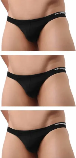 43 Soft and Smooth Sexy Thong Opaque Men's T-Back Elastic G-String