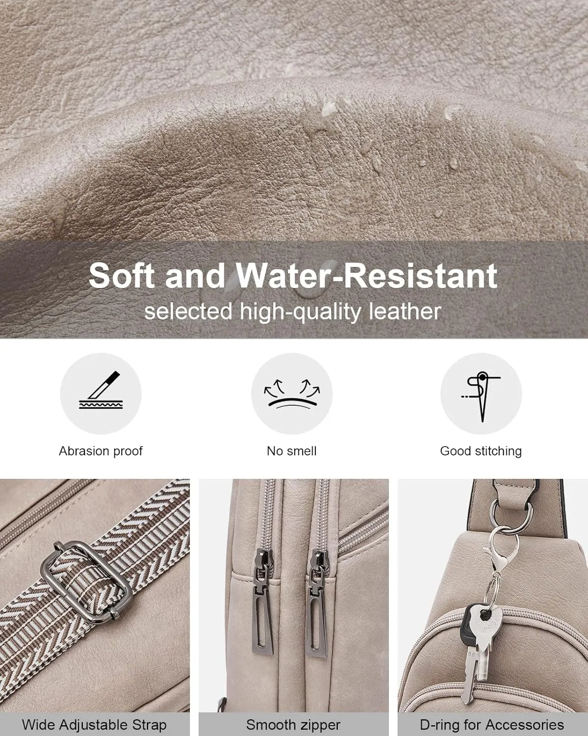 7L Sling Bag Crossbody Bags for Women Fanny Packs Purses Cross Body Bag for Woman Small backpack Travel Shoulder Bag handbags