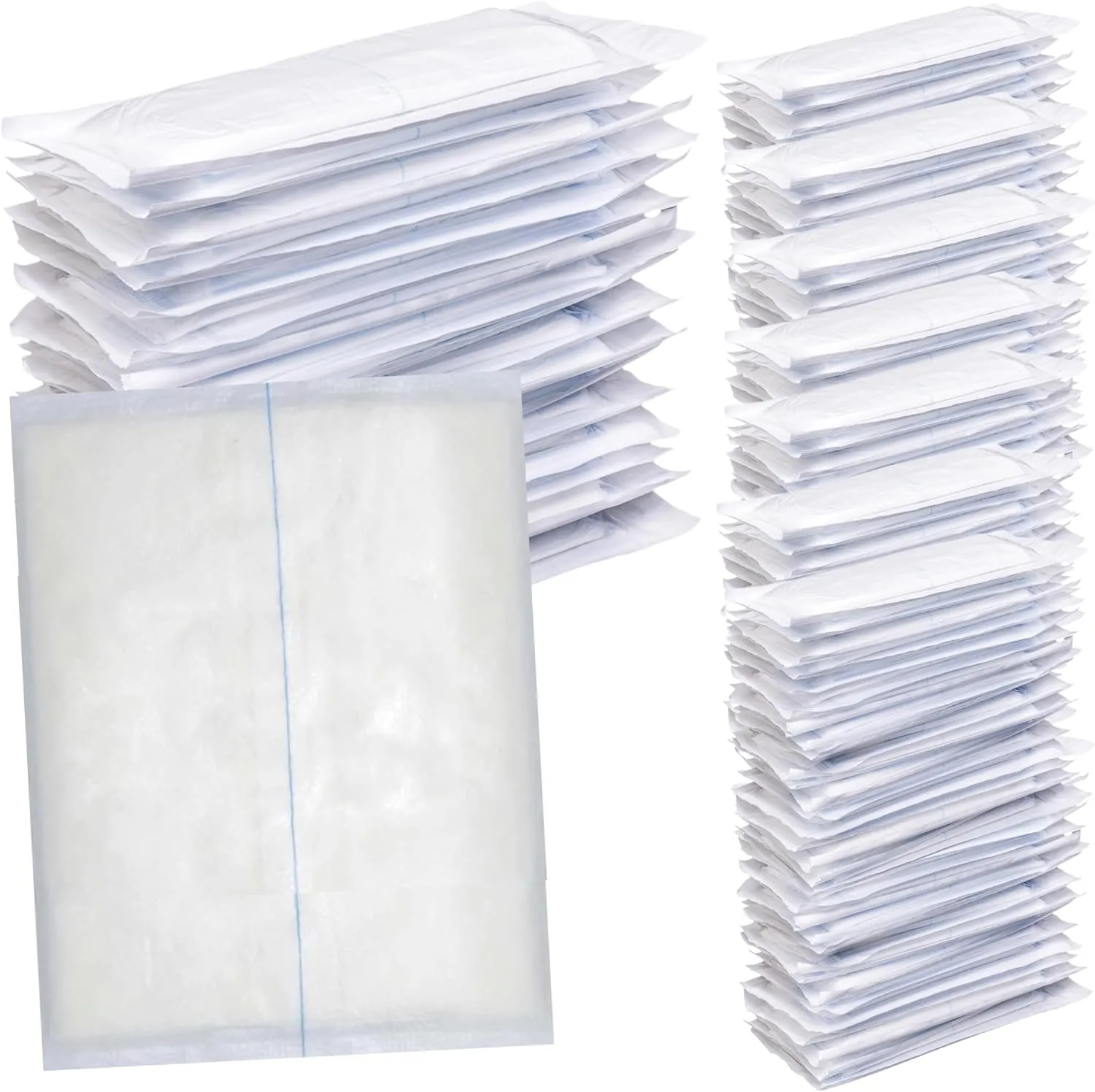 800 ABD Combine Abdominal Pads 5x9 High Absorbency Sterile Individually Wrapped 5''x9'' Non-Adherent Absorbent Post-Op Gauze - Heavy-Draining, Trauma and First Aid Wound Dressing
