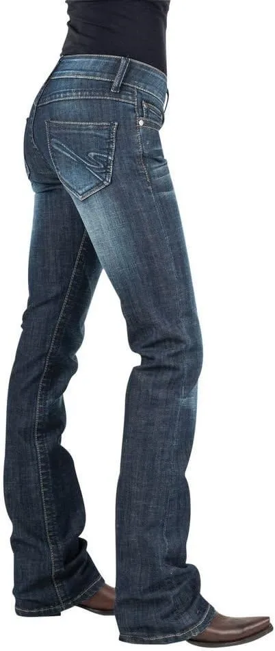 818 Bootcut Jean With "S" Back Pocket