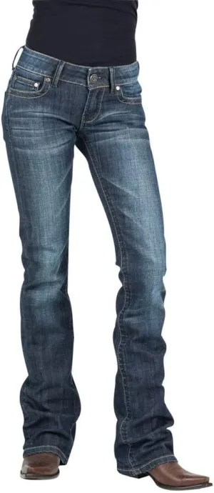 818 Bootcut Jean With "S" Back Pocket
