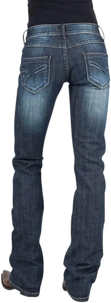 818 Bootcut Jean With "S" Back Pocket