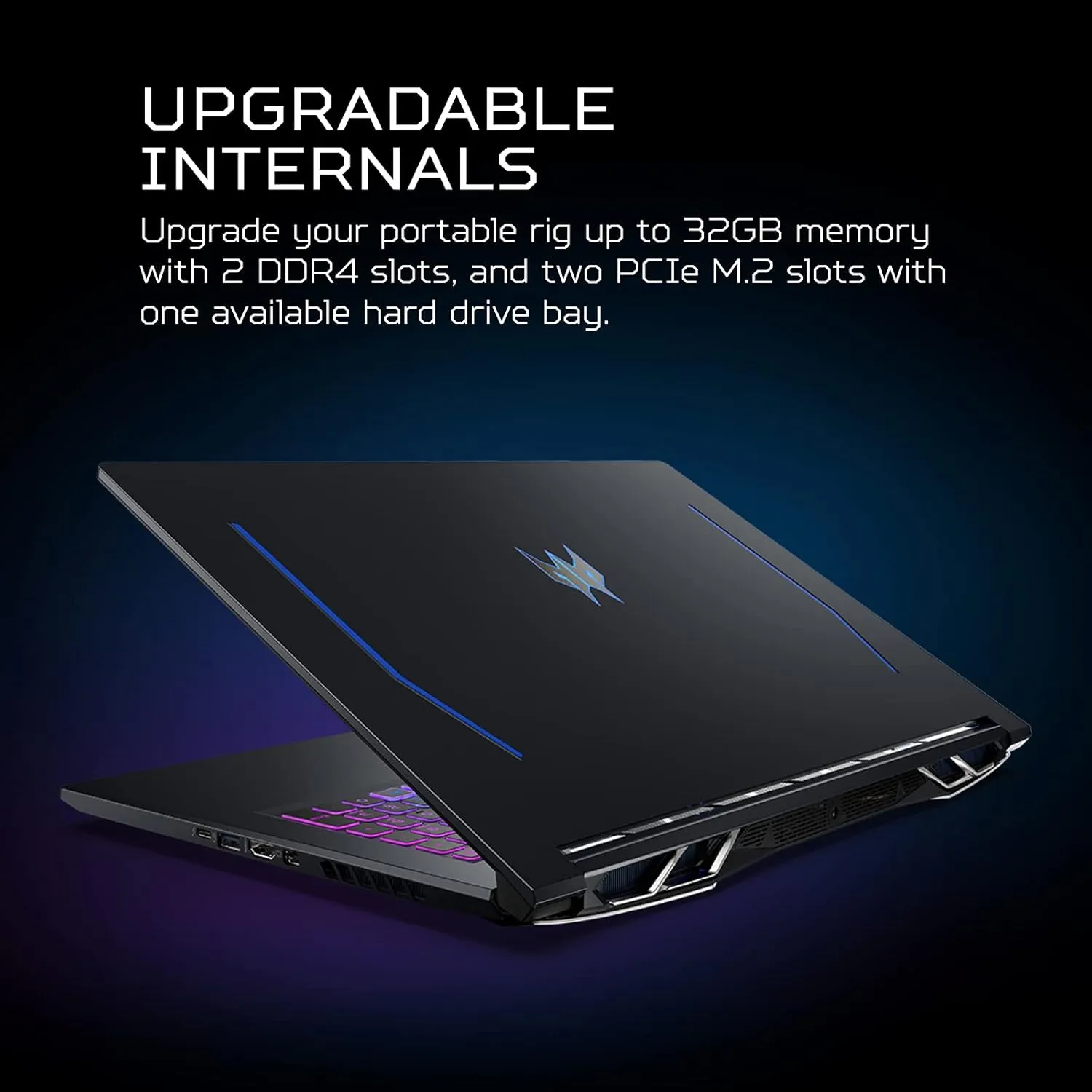 Acer Predator Helios 300 PH315-54-760S Gaming Laptop | Intel i7-11800H | NVIDIA GeForce RTX 3060 GPU | 15.6" FHD 144Hz 3ms IPS Display | 16GB DDR4 | 512GB SSD | Killer WiFi 6 | RGB Keyboard