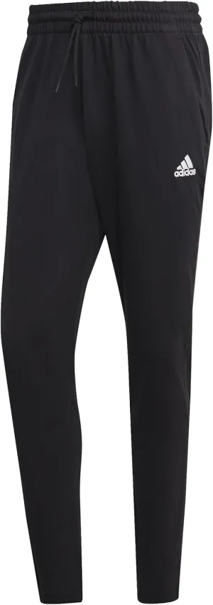 adidas Men's Essentials Single Jersey Tapered Open Hem Pants