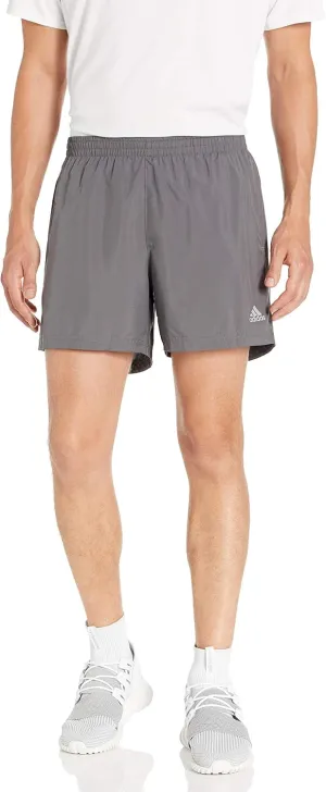 adidas men's Run It Short, Grey, X-Small
