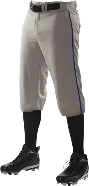 Alleson Athletic Men's Crush Knicker Braided Baseball Pant – Pro-Style Fit, Durable Fabric, Moisture-Wicking