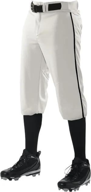 Alleson Athletic Men's Crush Knicker Braided Baseball Pant – Pro-Style Fit, Durable Fabric, Moisture-Wicking