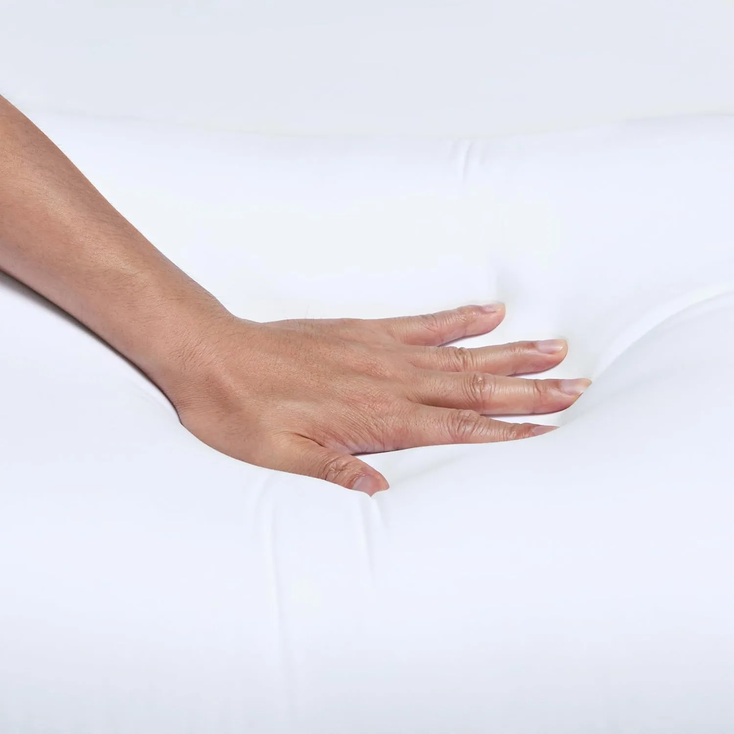 Amazon Basics Down Alternative Bed Pillows and Pillow Protector Case 2-Piece Set, 26 in x 20 in, Soft Density, Standard - Pack of 2, White