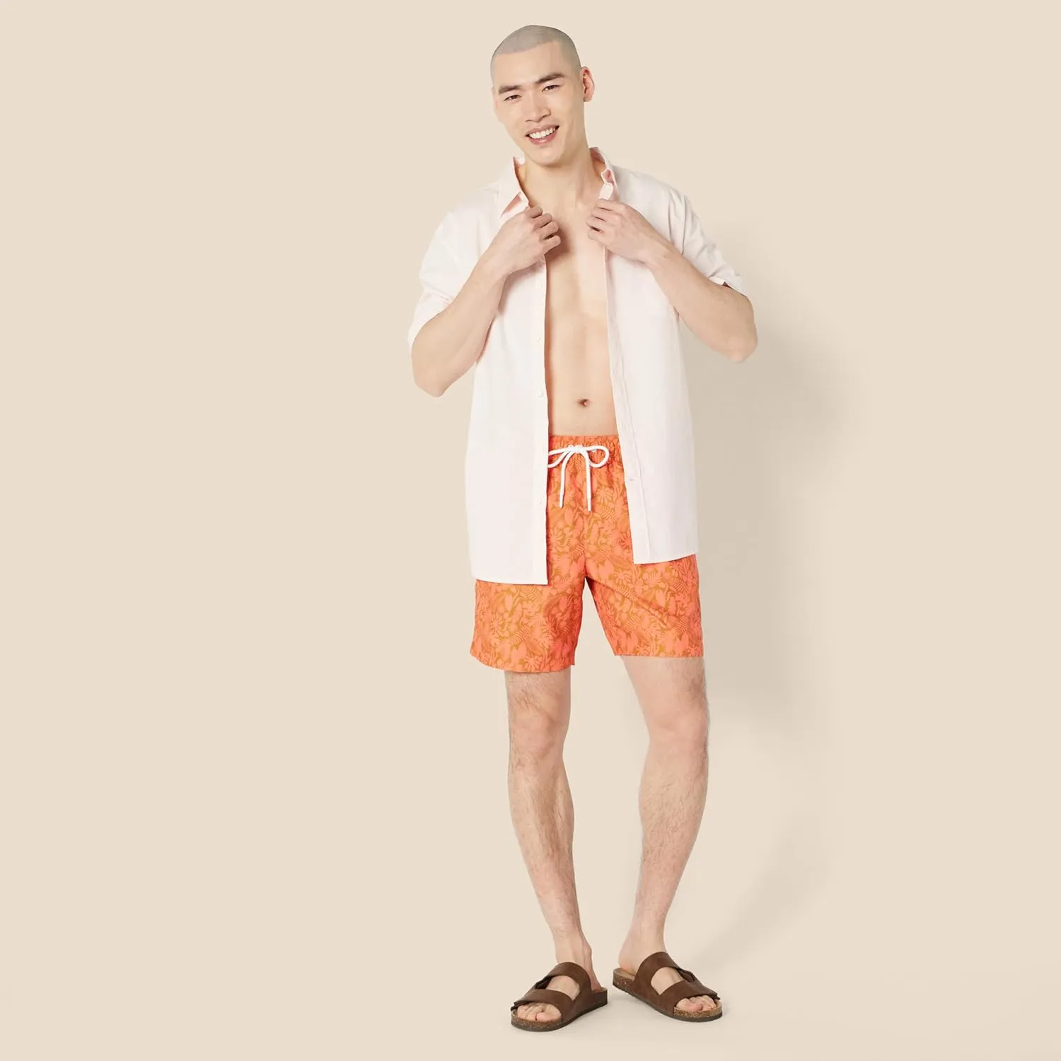 Amazon Essentials Men's 7" Quick-Dry Swim Trunk