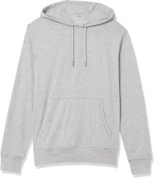 Amazon Essentials Men's Lightweight Jersey Pullover Hoodie