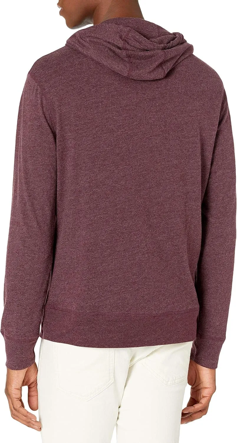 Amazon Essentials Men's Lightweight Jersey Pullover Hoodie
