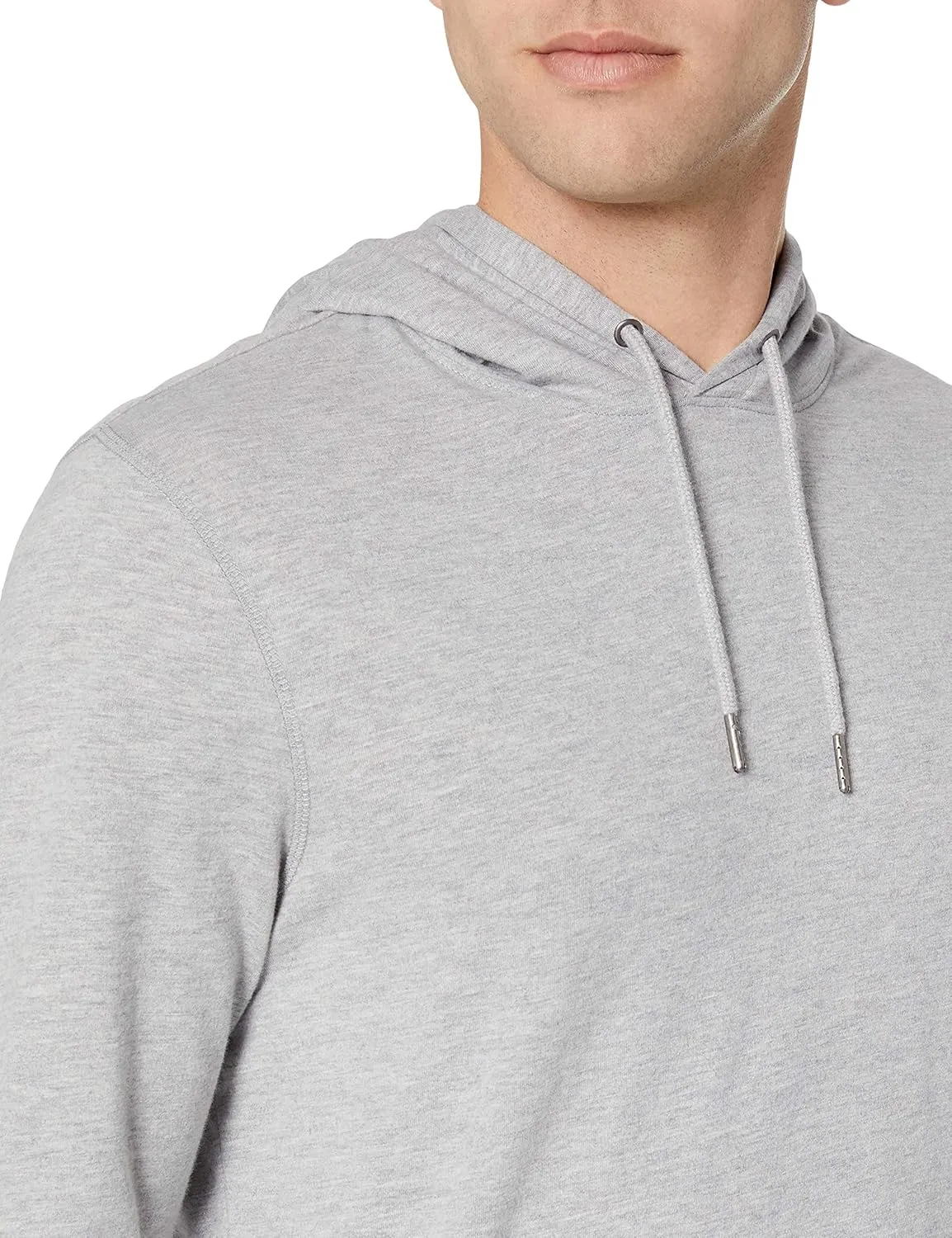 Amazon Essentials Men's Lightweight Jersey Pullover Hoodie