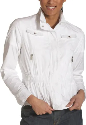 Andrew Marc New York Women's Fresh Single Breasted Zip Front Jacket