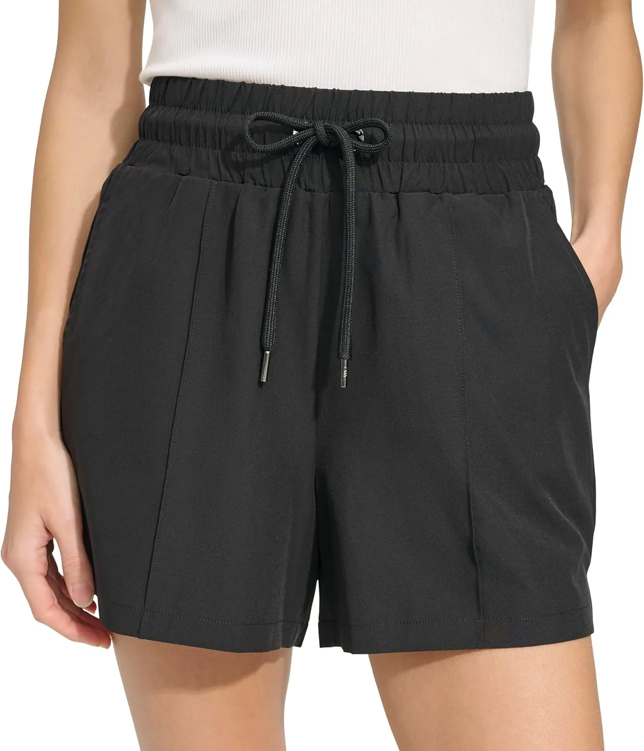 Andrew Marc Women's Pull on Relaxed Stretch Short