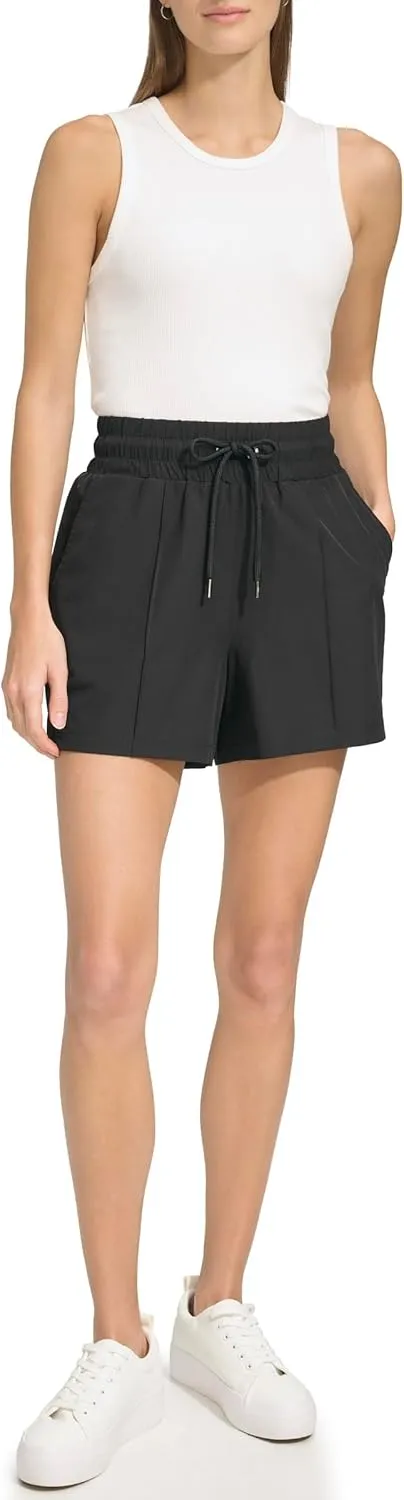 Andrew Marc Women's Pull on Relaxed Stretch Short