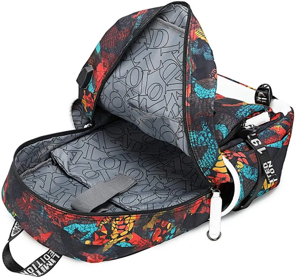 Anime Gushing Over Magical Girls Backpack Laptop Bag Rucksack School Bag 2