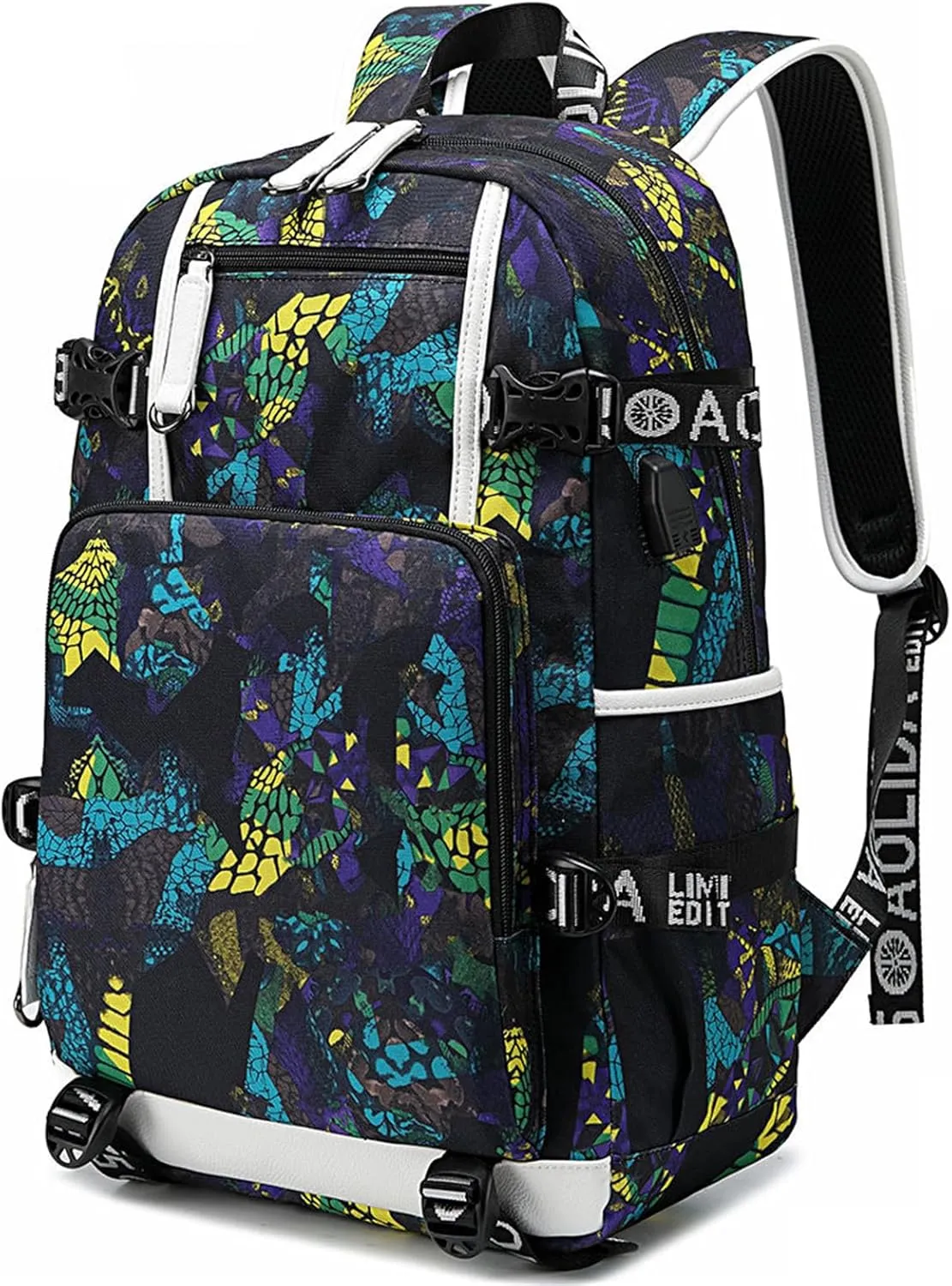 Anime Gushing Over Magical Girls Backpack Laptop Bag Rucksack School Bag 2