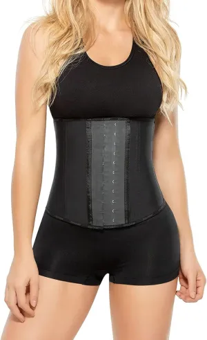 Ann Chery Women's Faja Deportiva Workout Waist Cincher, Black