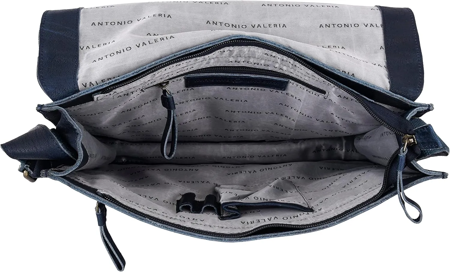 Antonio Valeria Albert Premium Leather Messenger Bag for Men