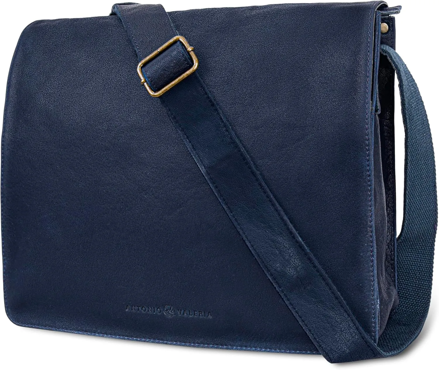 Antonio Valeria Albert Premium Leather Messenger Bag for Men