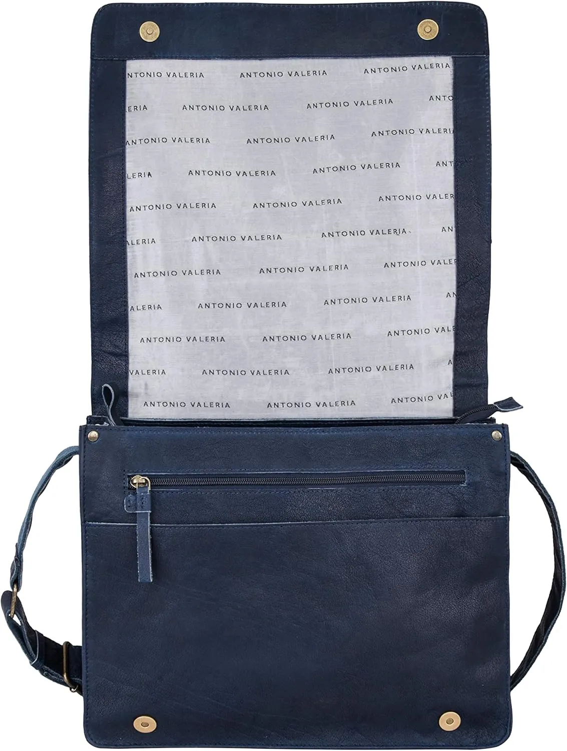 Antonio Valeria Albert Premium Leather Messenger Bag for Men