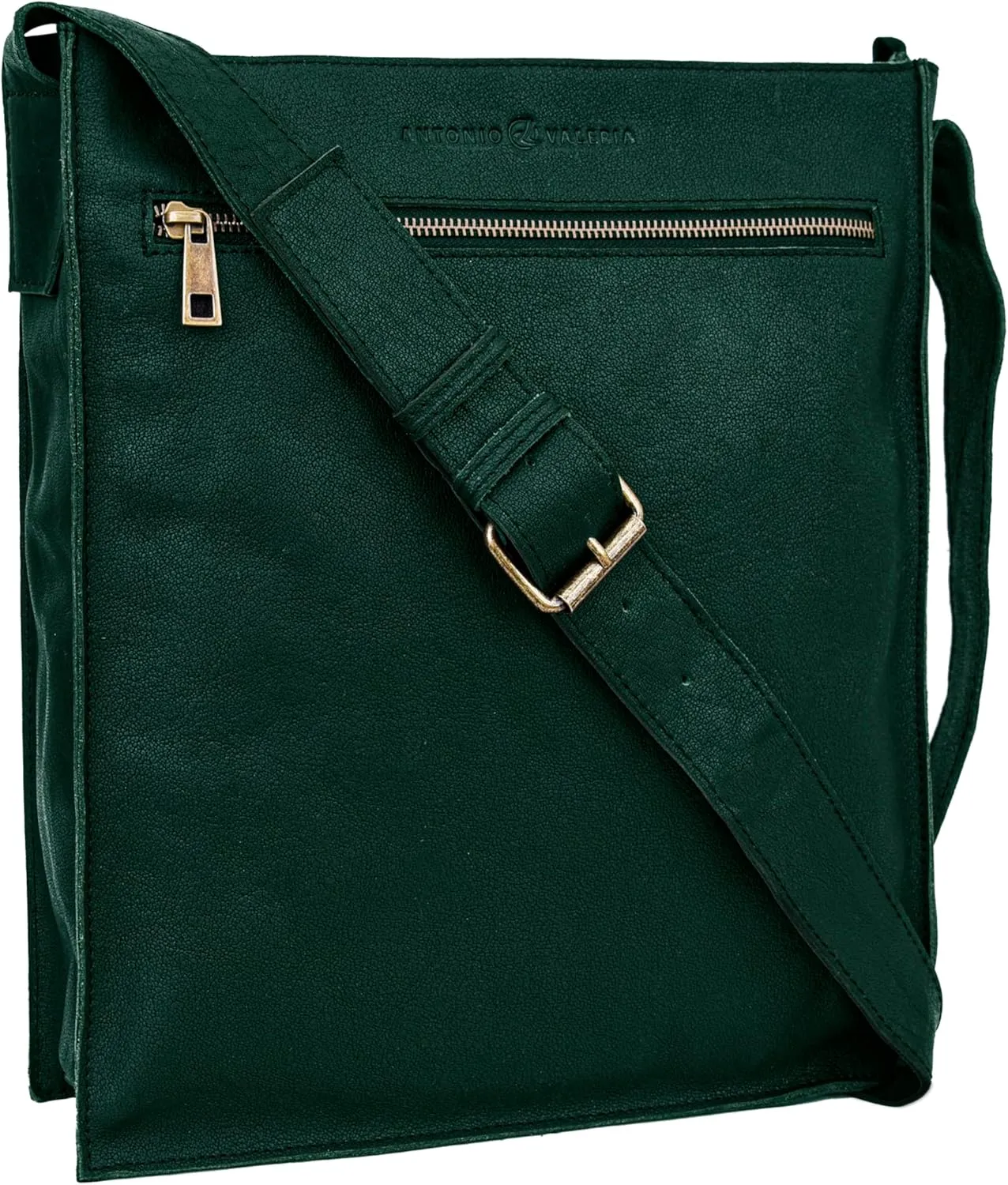 ANTONIO VALERIA Austin Premium Leather Messenger Bag for Men
