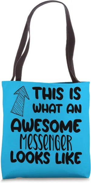 Awesome Messenger Funny Occupation Tote Bag