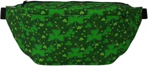 background st patrick's day glitter Multi-Purpose Fanny Pack and Crossbody Bag - High Capacity with Zipper Pockets, Ideal for Men and Women