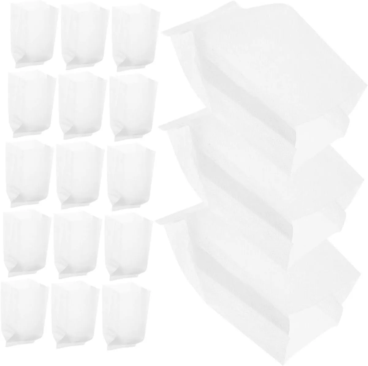 balacoo 5sets Potato Grow Bags Felt Plant Storage Non-Woven Fabric Garden Bags Planting Pouches for Vegetables Flowers 100pcs*5