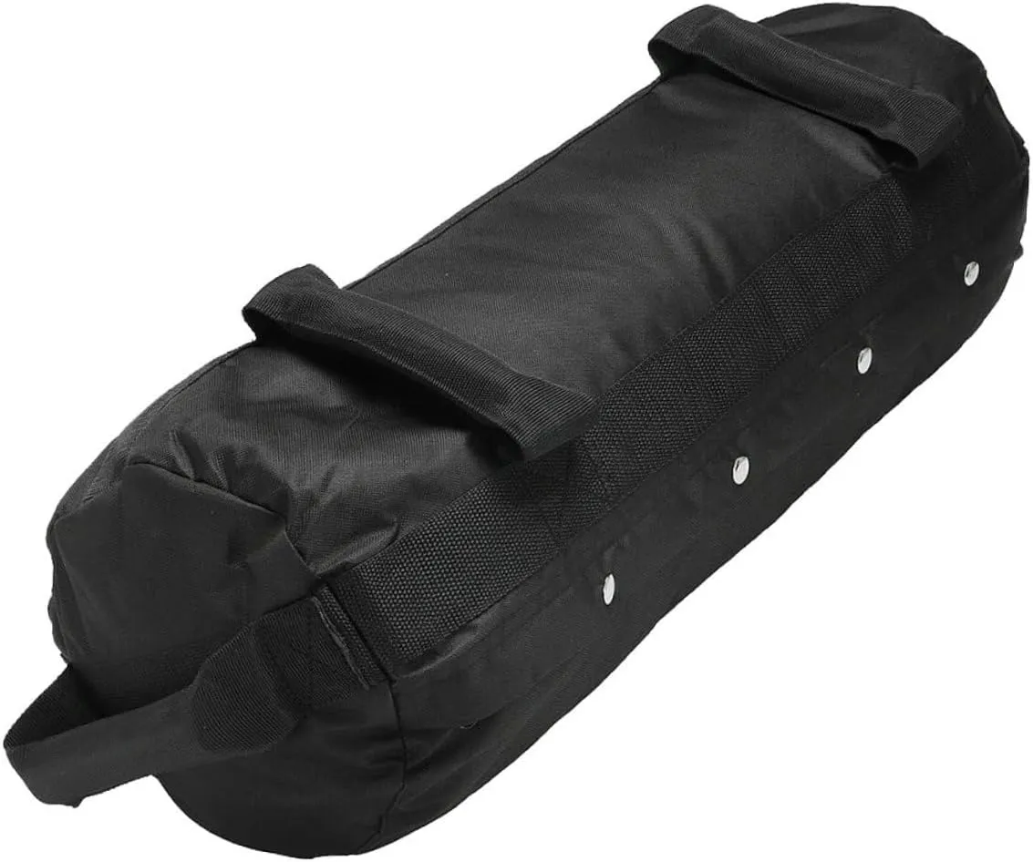 balacoo Djustable Weightlifting Sandbags 60lbs Exercise Sandbag Container Fitness Sandbags 4 Handles Home Gym Cross-Training Training Bags (Oxford No Leakage)