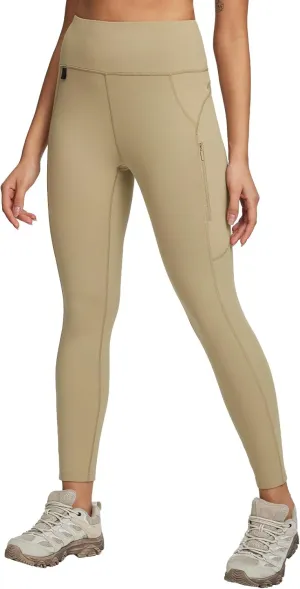 baleaf Women's High Waist Leggings with Pocket Hiking Pants Tummy Control 3 Pocket for Athletic Outdoor Running