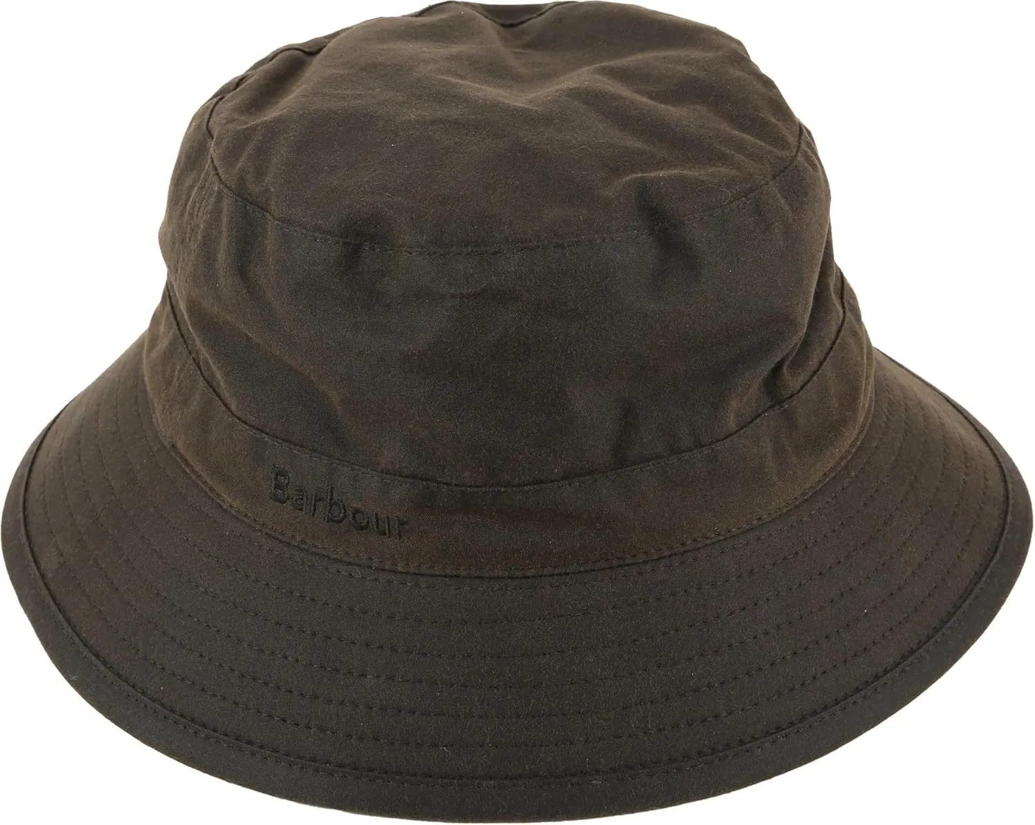 Barbour Men's Wax Sports Hat, Olive, Large
