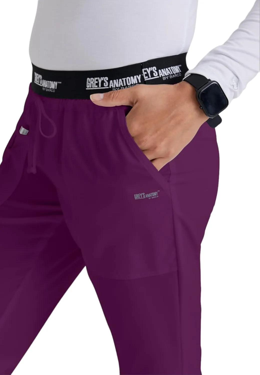 Barco Grey's Anatomy Active 4275 Women's Logo Waist Drawstring Pant