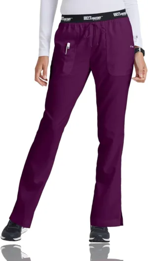 Barco Grey's Anatomy Active 4275 Women's Logo Waist Drawstring Pant