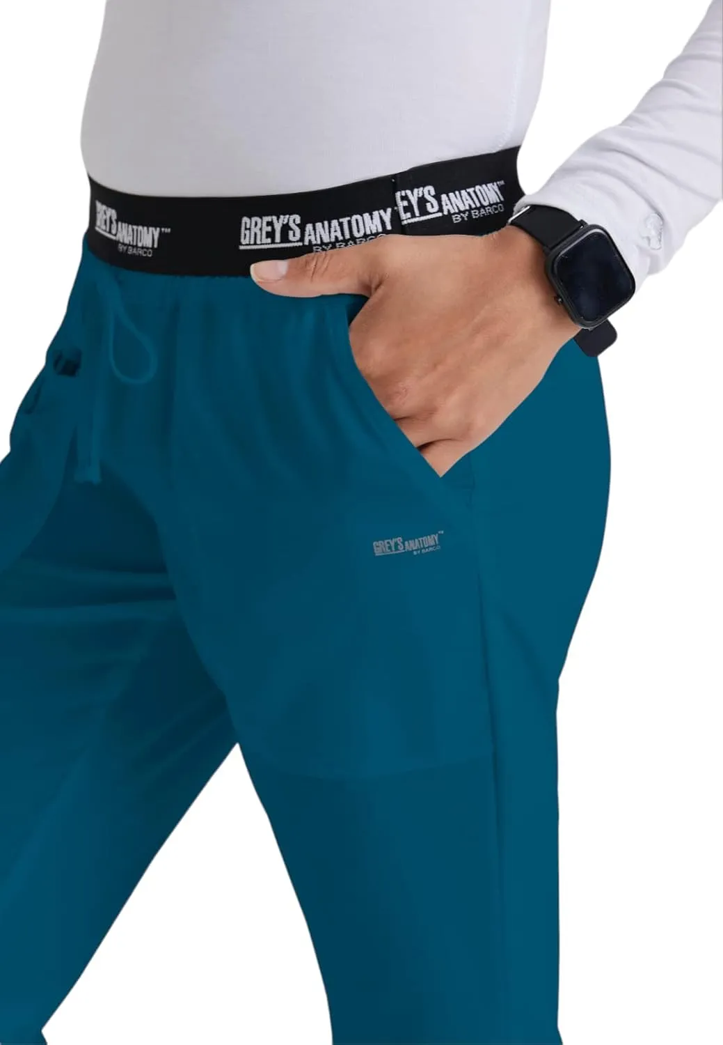 Barco Grey's Anatomy Active 4275 Women's Logo Waist Drawstring Pant