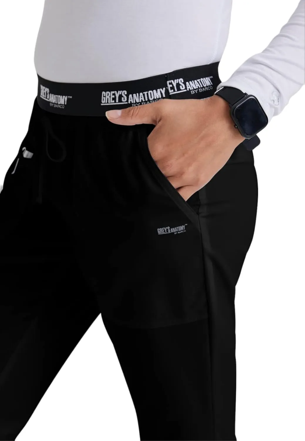 Barco Grey's Anatomy Active 4275 Women's Logo Waist Drawstring Pant