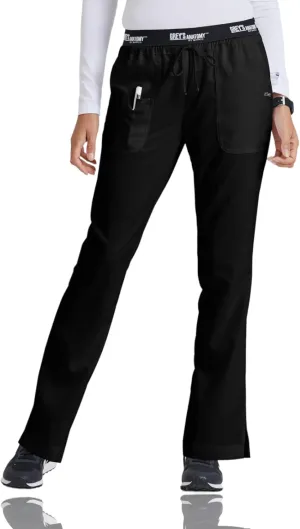 Barco Grey's Anatomy Active 4275 Women's Logo Waist Drawstring Pant
