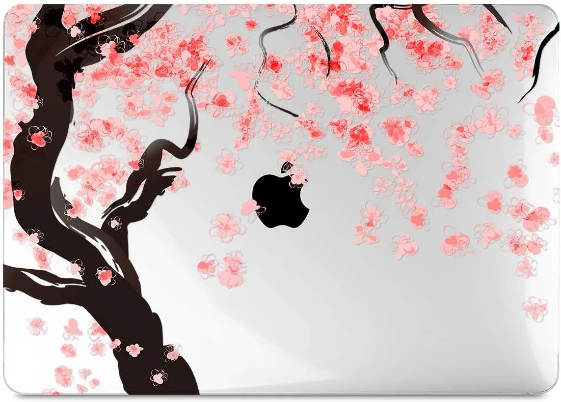 Batianda Case for Previous MacBook Pro 16 inch 2019 Release Model A2141, Hard Shell Case for Old MacBook Pro 16-inch Retina Display with Touch Bar & Touch ID, Cherry Blossom