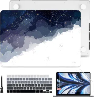 Batianda Case for Previous MacBook Pro 16 inch 2019 Release Model A2141, Hard Shell Case for Old MacBook Pro 16-inch Retina Display with Touch Bar & Touch ID, Constellation