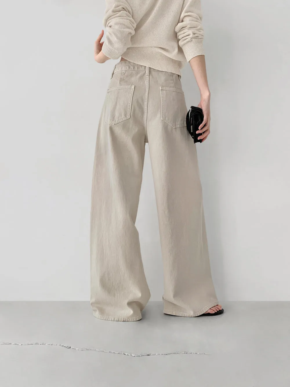 Belted Beige Pants (PREORDER)