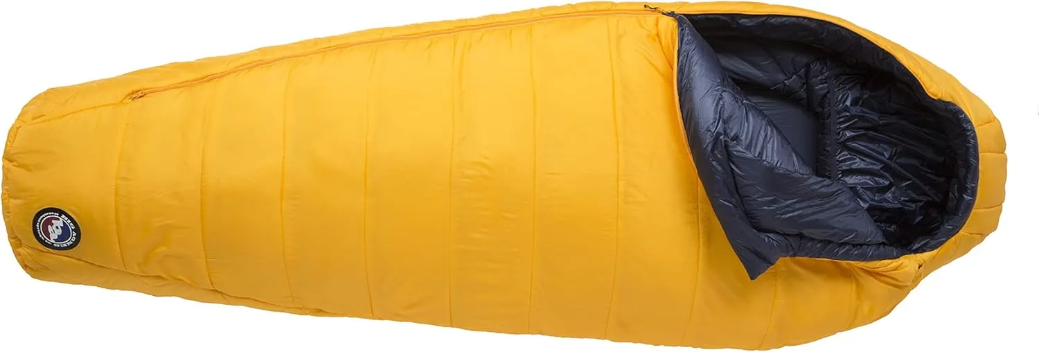 Big Agnes Lost Dog 0-30 Degree Sleeping Bag | FireLine ECO Synthetic Insulation | Lightweight for Backpacking, Cozy for Camping | Attaches to Sleeping Pad