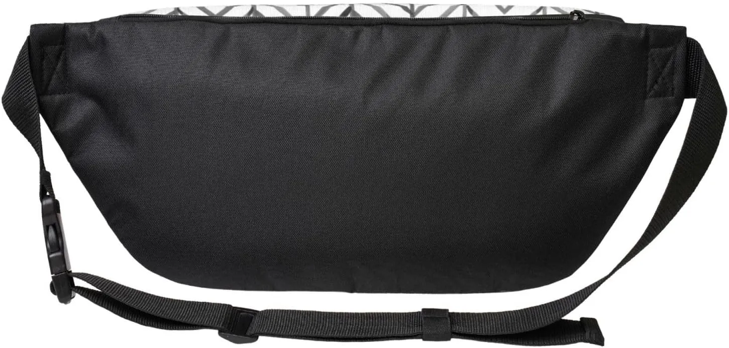 black and white stripes Multi-Purpose Fanny Pack and Crossbody Bag - High Capacity with Zipper Pockets, Ideal for Men and Women
