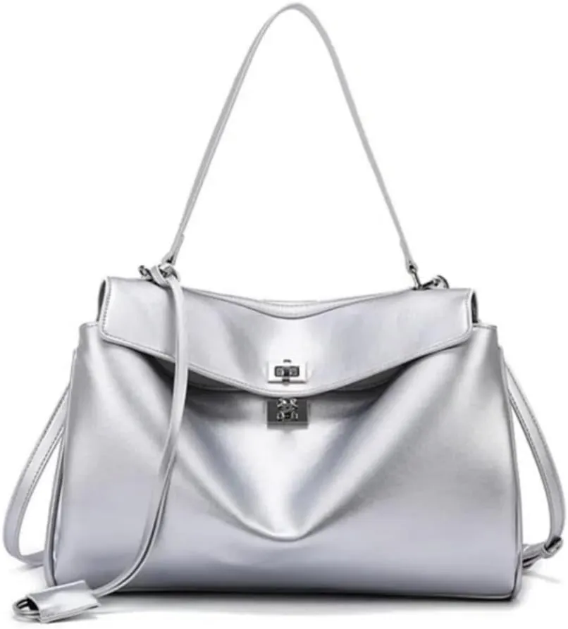 Black Tote Bag Shoulder Bag Large Casual HandBag Work College Purses for Women