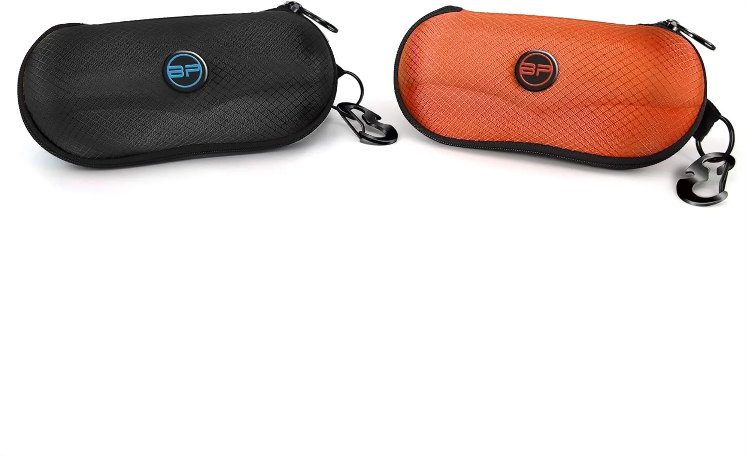 BLUPOND Sunglasses Case Semi Hard EVA Shell with Metal Hanging Hook Belt Clip Sun Glasses Storage